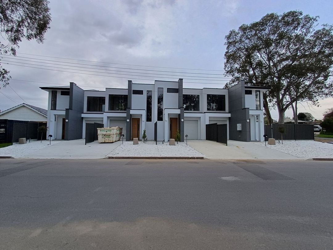 Completed four-home development in Modbury